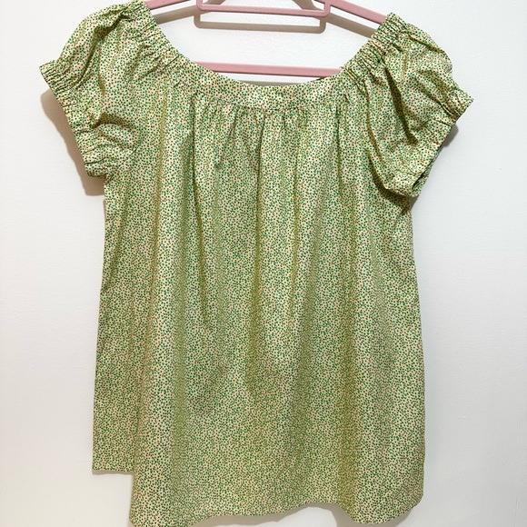 Ann Mashburn Floral Printed Top - Size Small - Picture 1 of 5